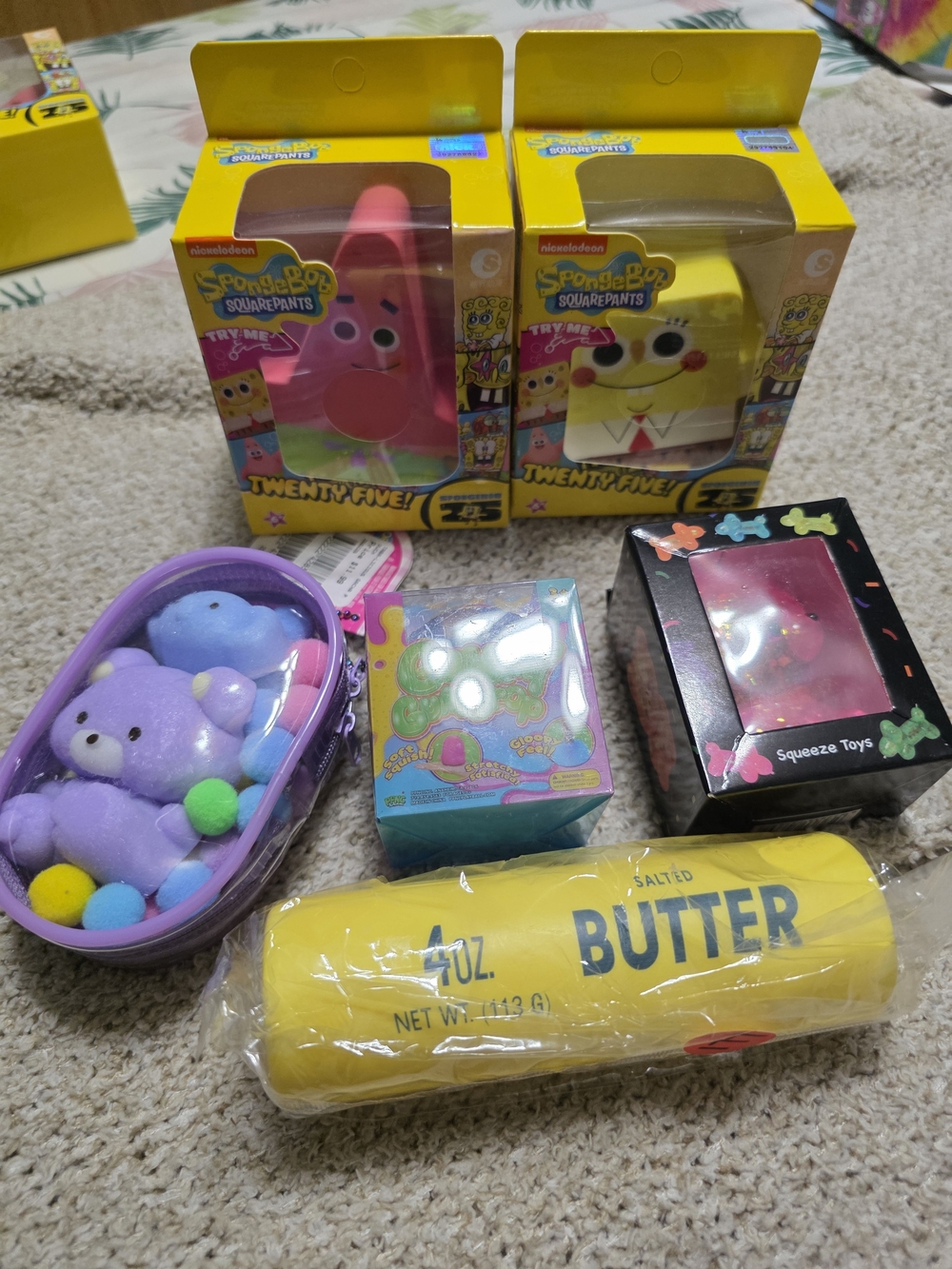 Viral Squishy Bundle Spongebob